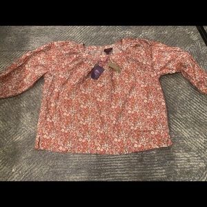 J.Crew Floral Blouse